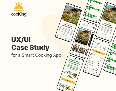 Mobile cooking app Case Study