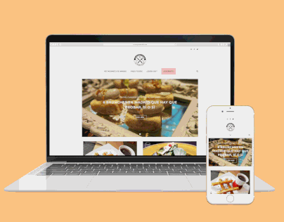 Mi mundo foodie branding + web