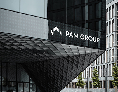 Project thumbnail - PAM GROUP Logotype | Real Estate Company