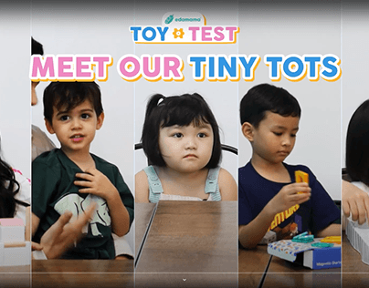 edamama Tiny Tots Toy Test: Video Production