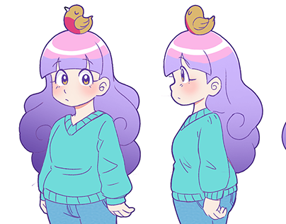 Lilac Character design