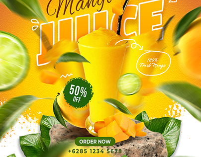 Mango Juice Advertise