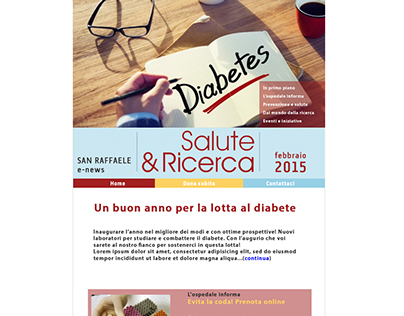 Newsletter online San Raffaele