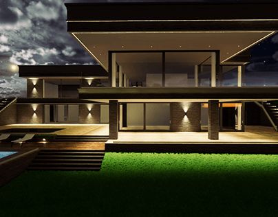 Visualization of facade illumination