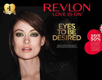 Revlon in-store collateral
