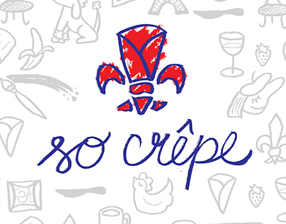 So Crêpe Restaurant Branding