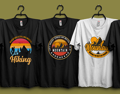 MOUNTAIN, HUNTING & HALLOWEEN T shirt Design