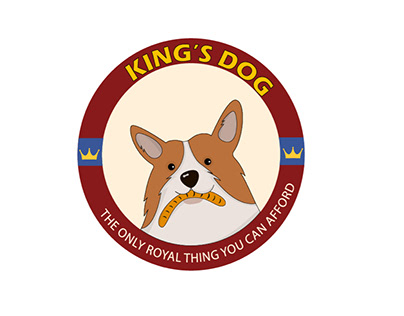 Logo for hot dog restaurant