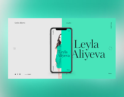 Leyla Aliyeva website