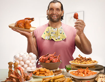Licious The Great Khali Campaign