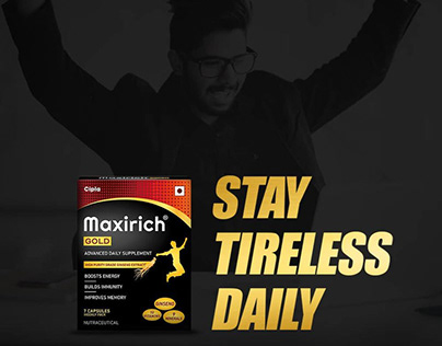 Stay Tireless Daily with Maxirich Gold