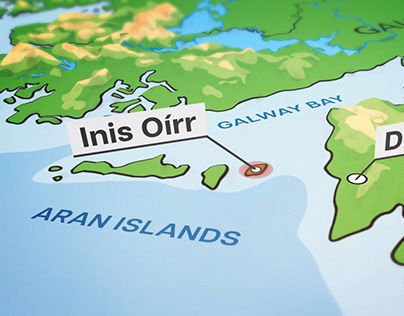 RTÉ Nation Wide - Aran Islands Map