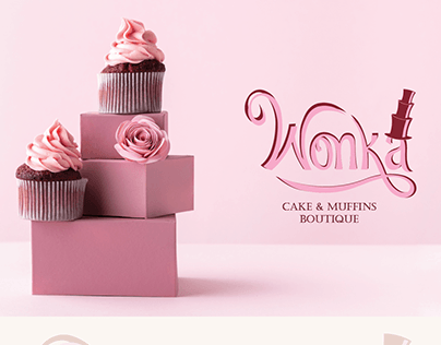 WONKA CAKE & MUFFINS BOUTIQUE | Brand identity