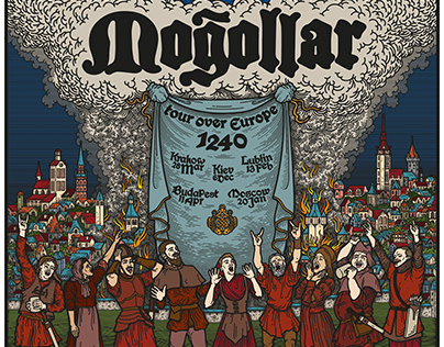 Moğollar Poster Colorized