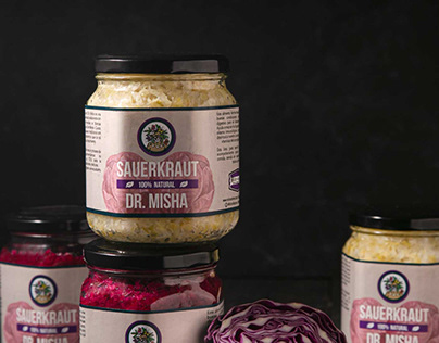 Diseño de Packaging | Sauerkraut Dr.Misha