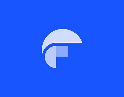 Frigade logo design - F logo/ IT company/ developing