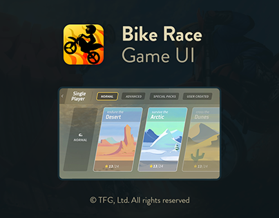 Bike Race - Game UI