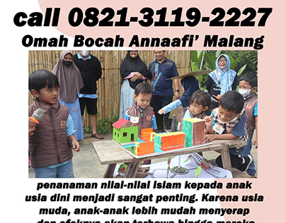 WA 0821–3119–2227, KB/TK Islam Omah Bocah Di Malang