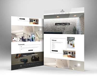 Website Design for Ceiling Company