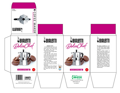 Packaging Bialetti per DolceChef