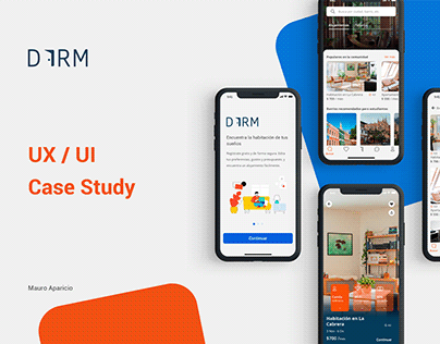 UX/UI Case Study - DORM