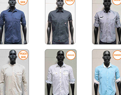 Spring Summer '14 - Developed Casual Shirts & Finishes