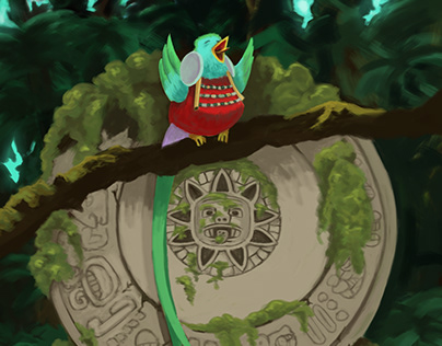 Quentin, the believer quetzal
