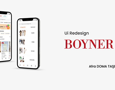 Boyner Redesign UI Project