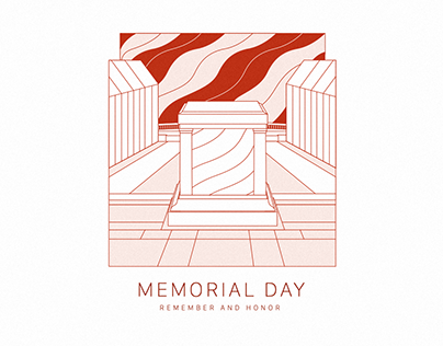 Memorial Day illustration