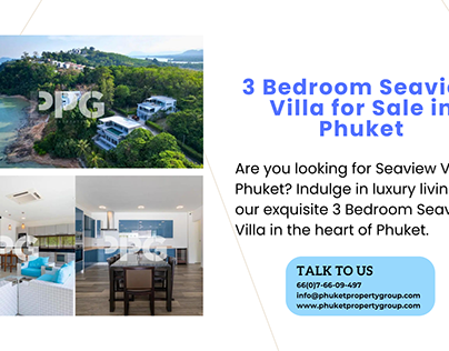 3 Bedroom Seaview Villa for Sale in Phuket