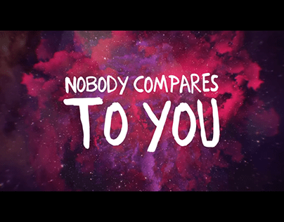 Nobody Compares To You [Lyrics]