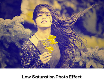Low Saturation Photo Effect