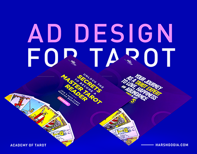 Social Media / Advertising Design For Academy Of Tarot