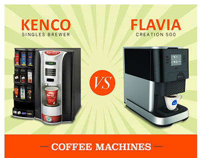 Office Coffee Machines, Kenco vs Flavia