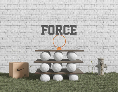 The Force -Nike Installation Art/Concept Design