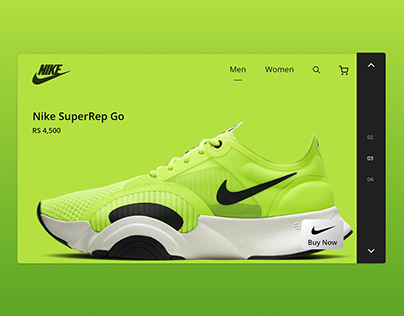 NikeStore Product Design | UI Design