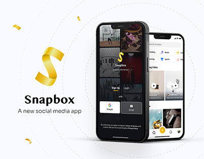 Snapbox - App Design