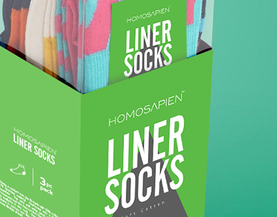 Socks Packaging Design For Homosapien