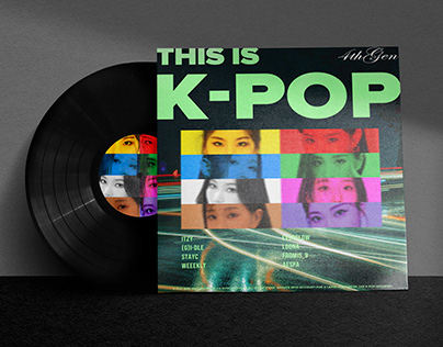 Vinyl kpop 4th gen