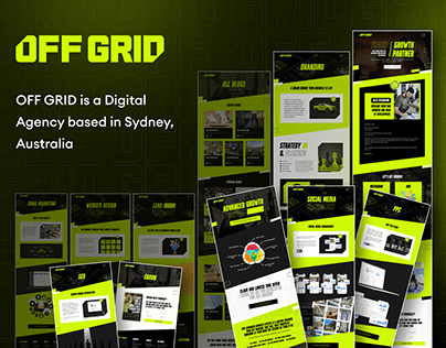 OFF Grid Website Design