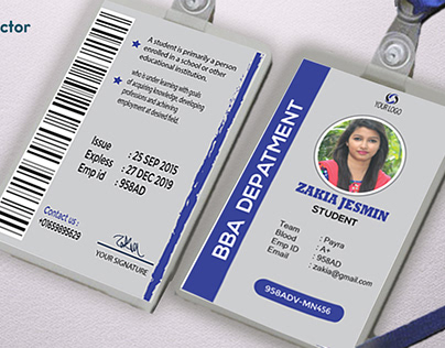 Student,Company id card