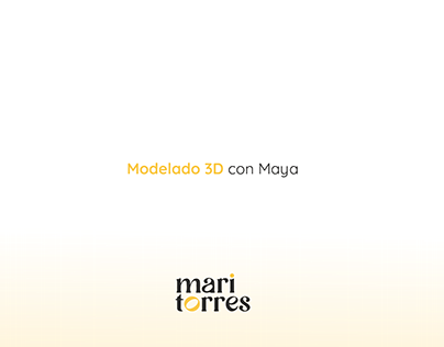 Modelado 3D con Maya