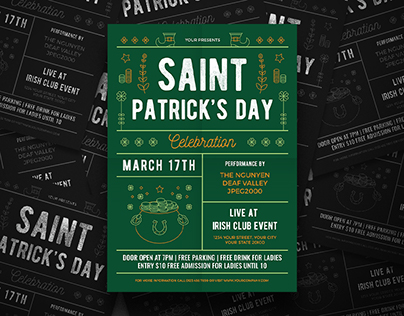 Saint Patrick's Day Flyer
