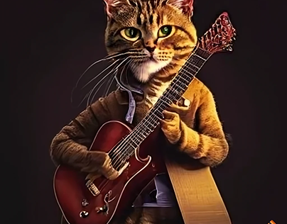 gitar cat