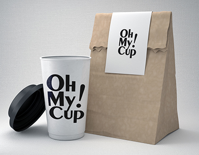 Oh My Cup! - Cafe Branding