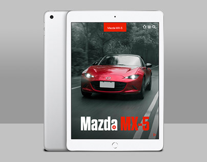 E-Book UI Design_Car Magazine(Mazda MX-5)