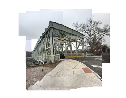East Falls Bridge Collage