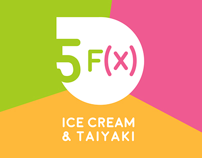 5f(x) Ice Cream & Taiyaki Rebrand