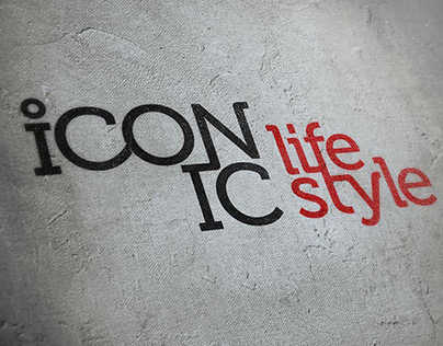 Iconic life style company logo