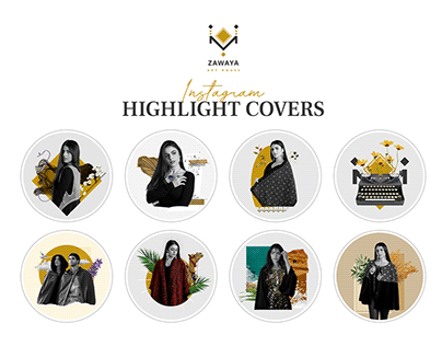 Zawaya IG Highlight Covers Design